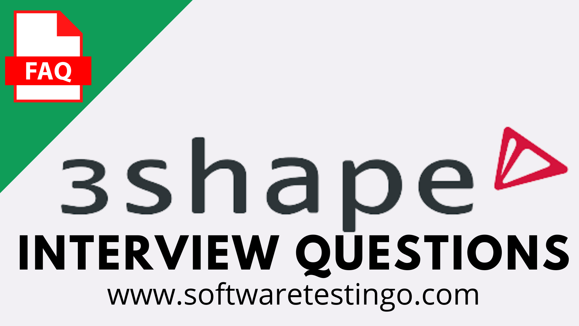 3Shape Interview Questions
