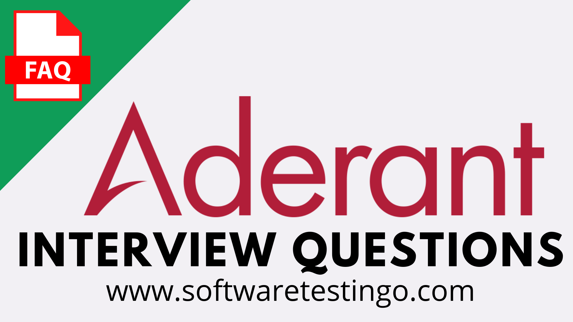 Aderant Software Interview Questions