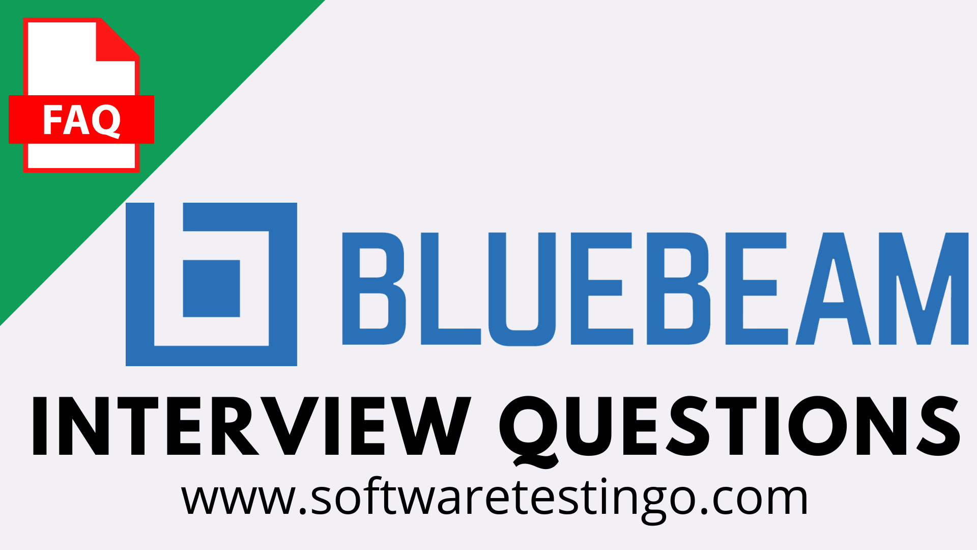 Bluebeam Interview Questions
