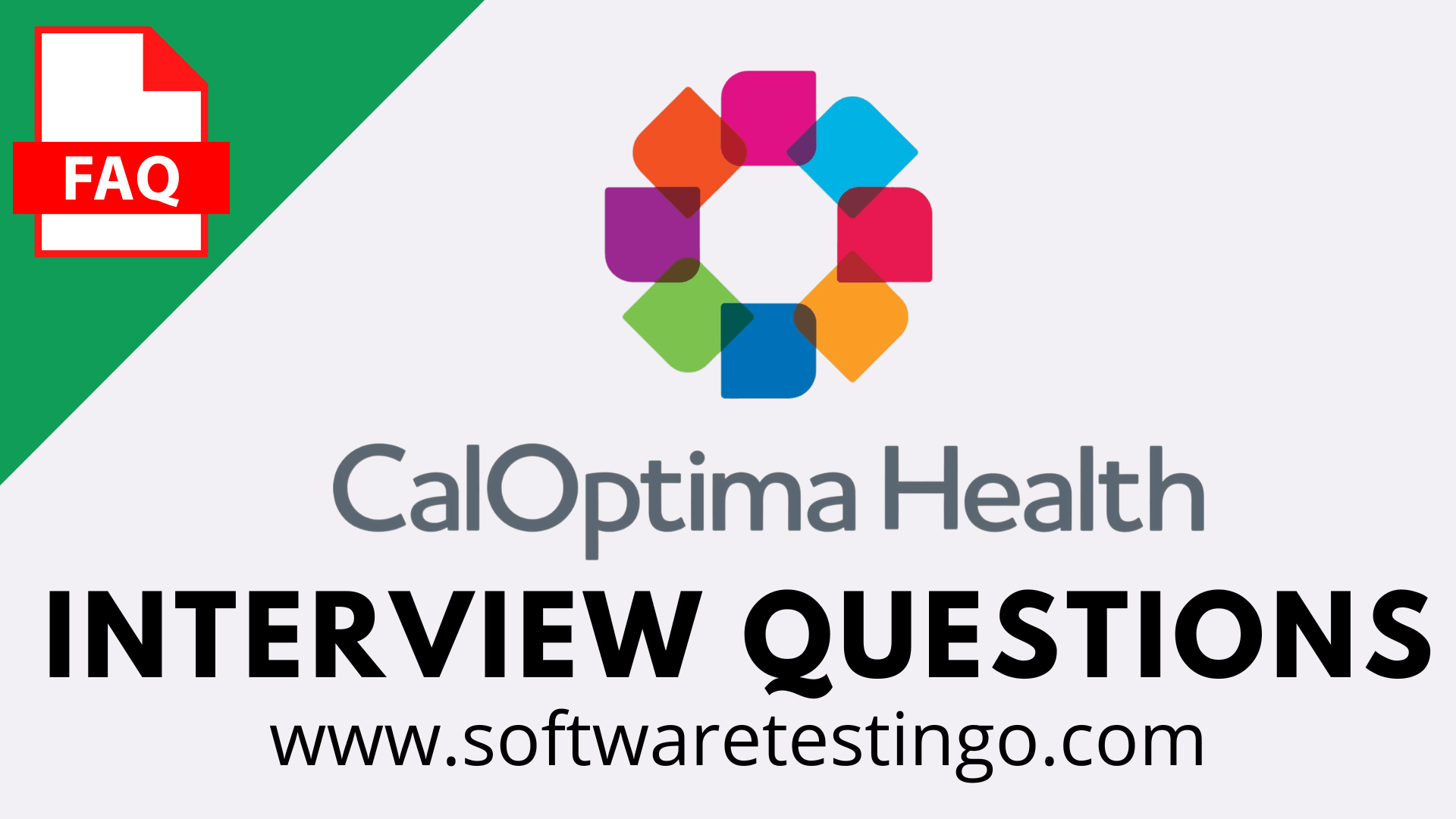 CalOptima Interview Questions
