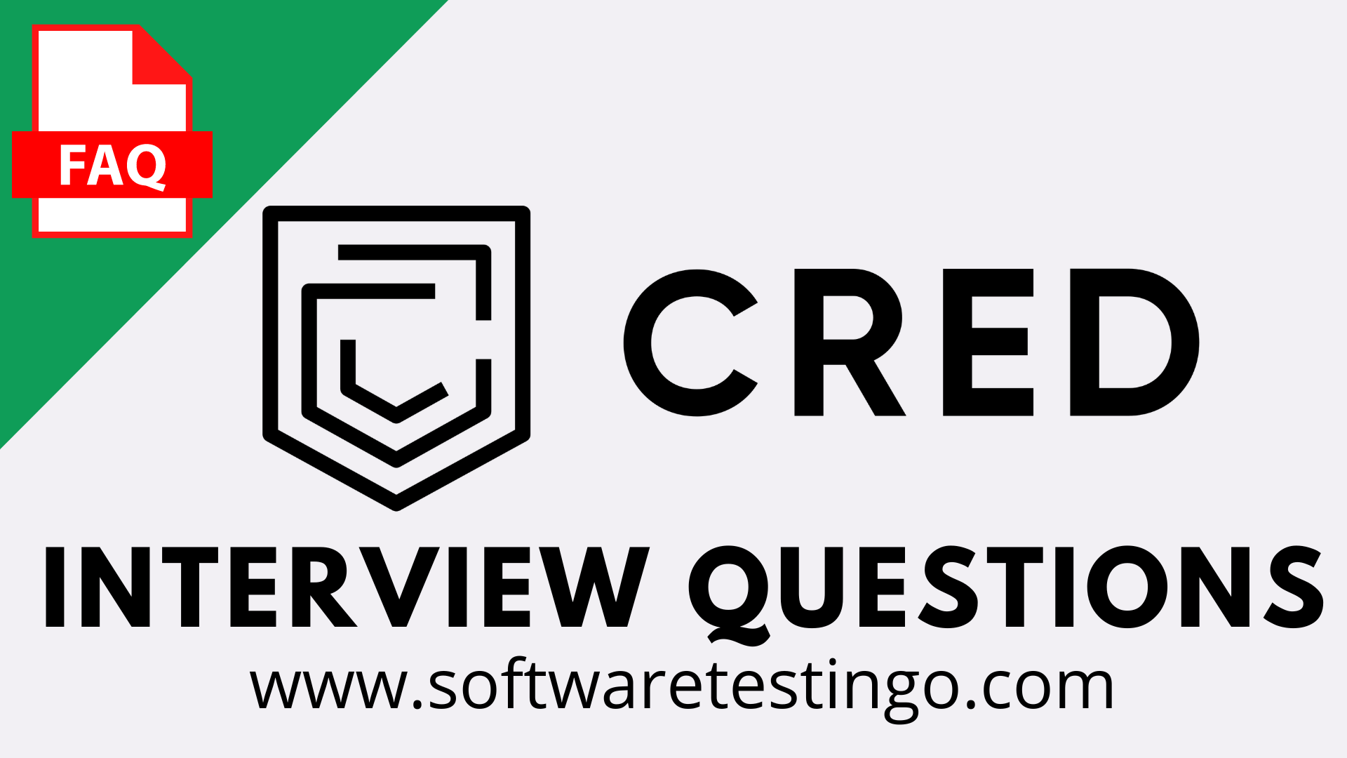 Cred Interview Questions