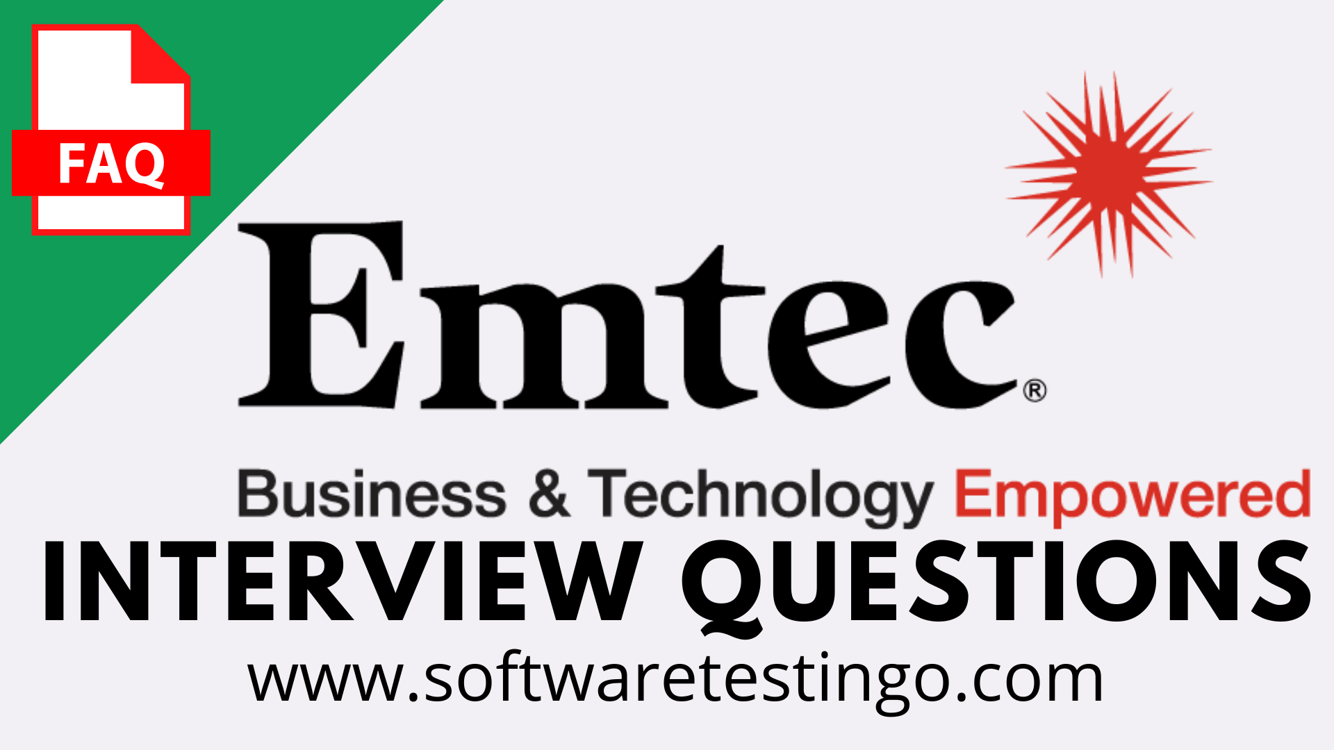 Emtec Inc Interview Questions New Updated 2024 Pest Control