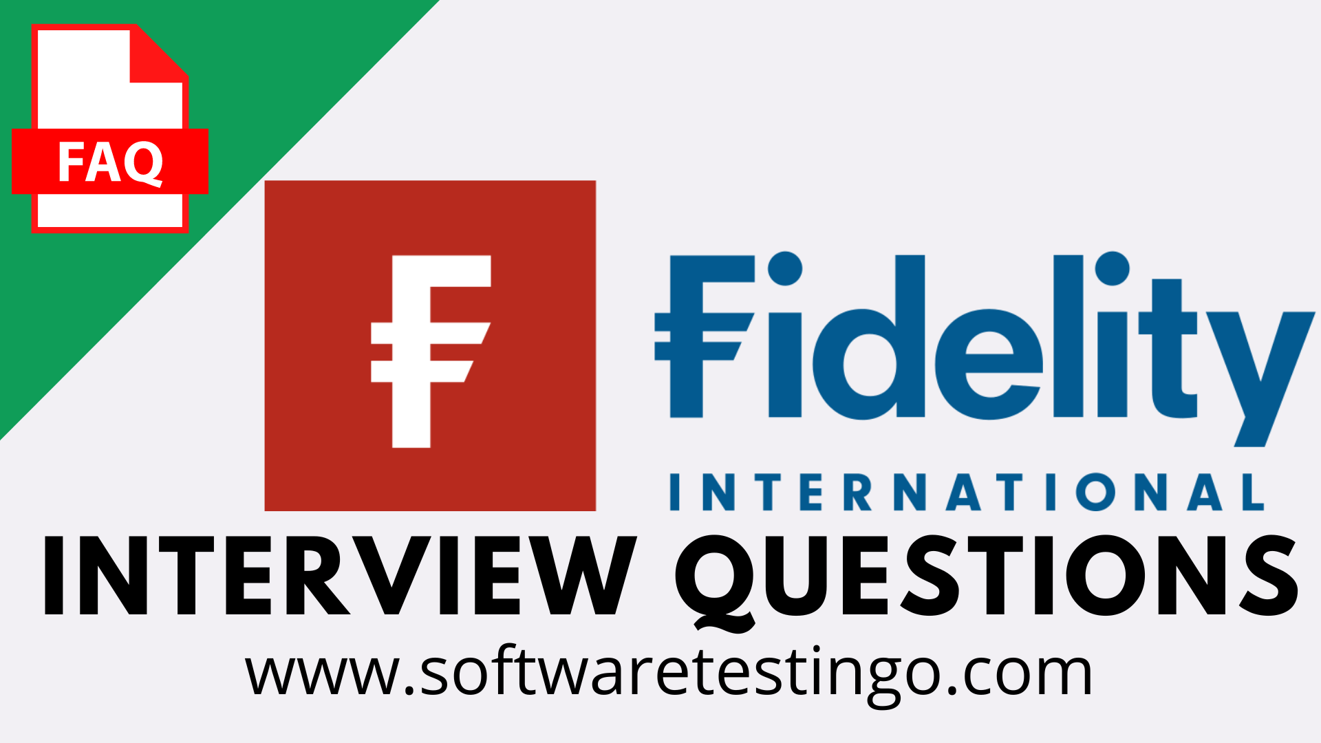Fidelity International Interview Questions