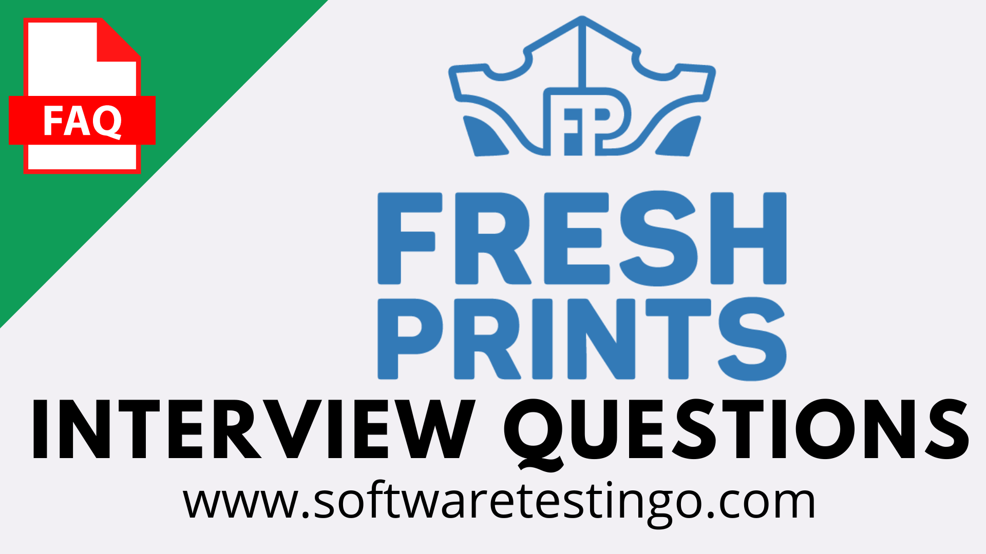 Fresh Prints Interview Questions