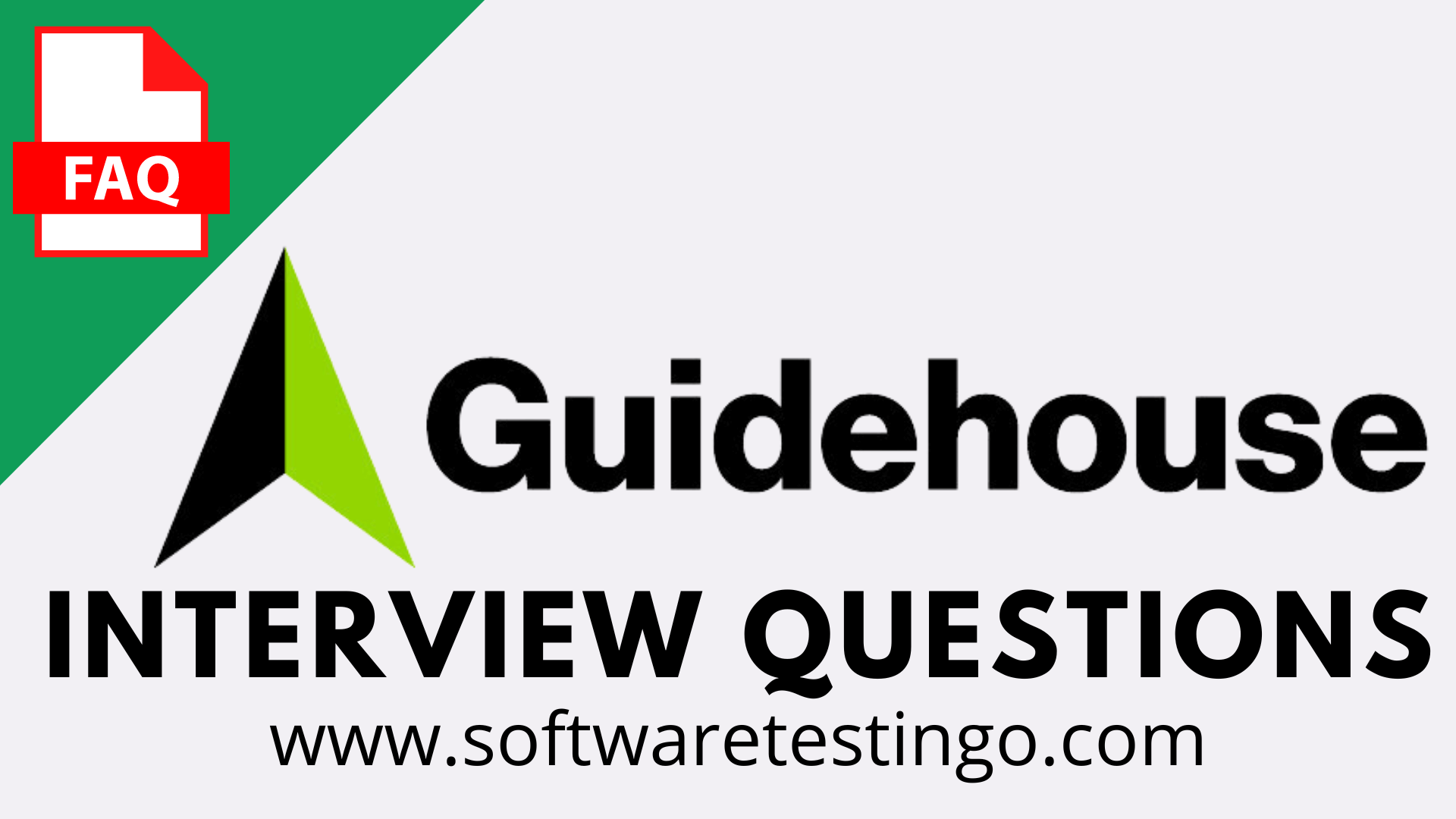 Guidehouse Consulting Interview Questions