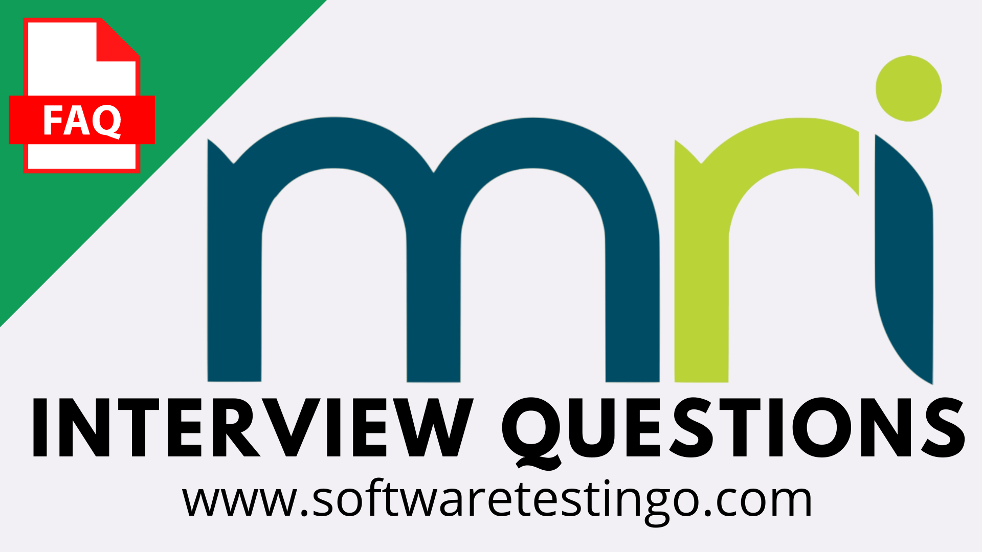 MRI Software Interview Questions