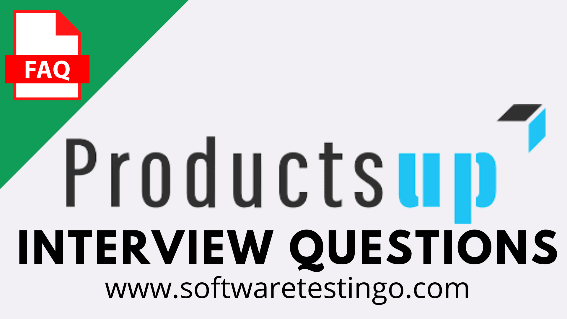 Productsup Interview Questions