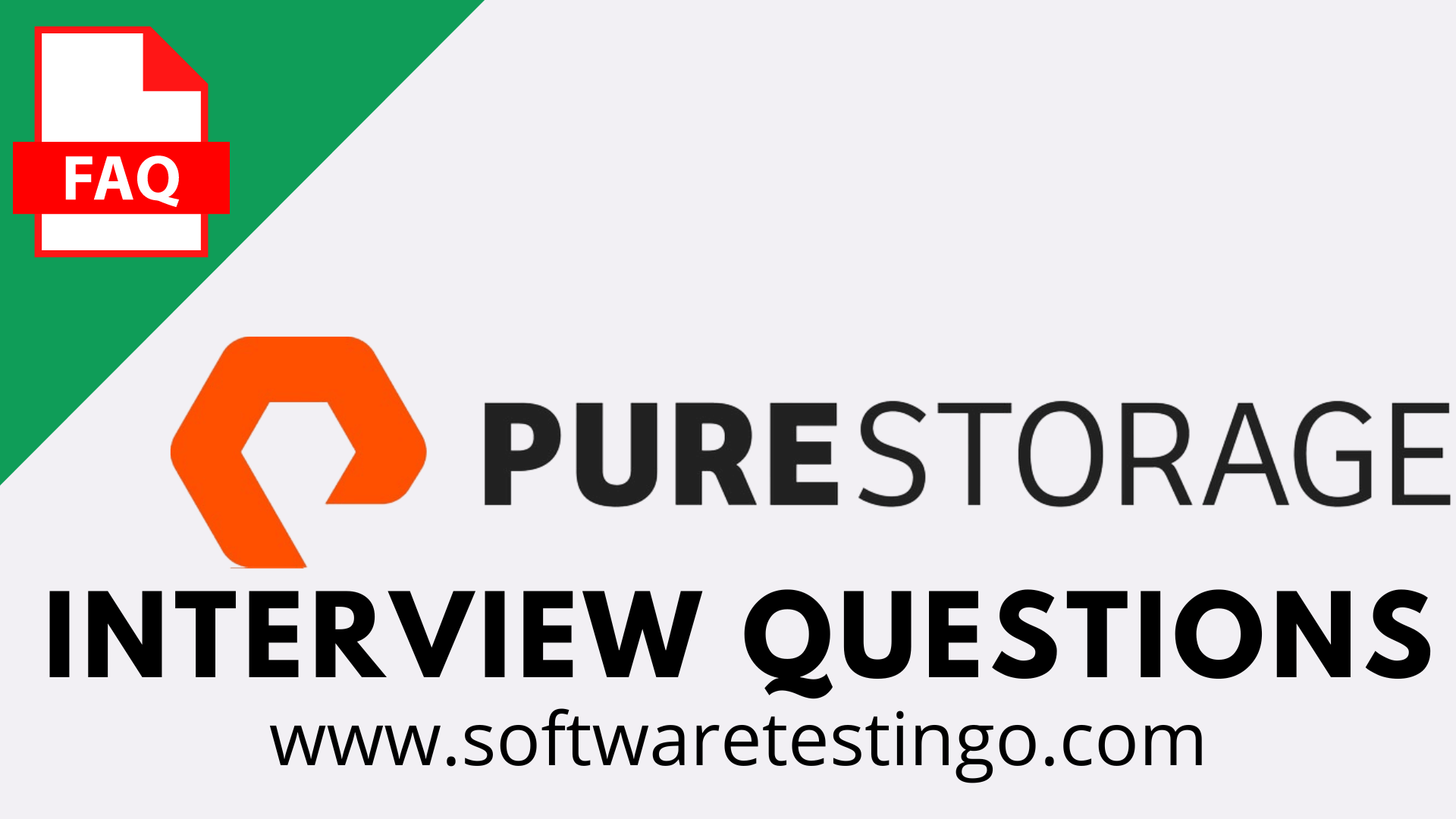 Pure Storage Interview Questions