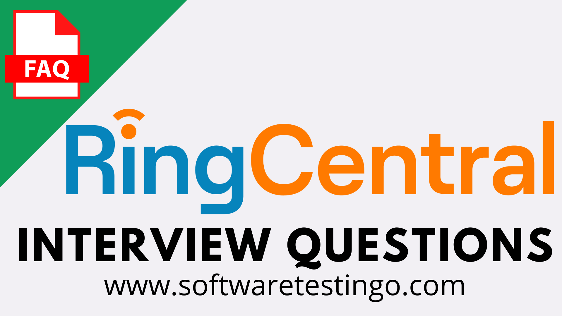 RingCentral Interview Questions 2024