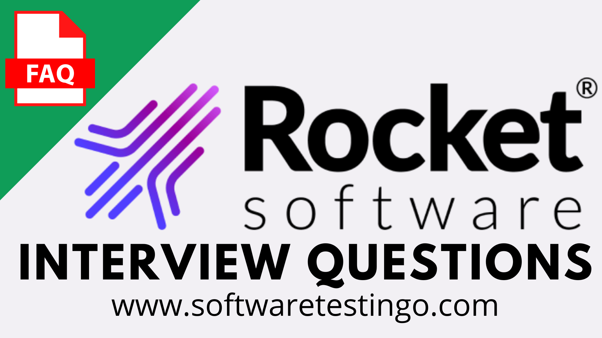 Rocket Software Interview Questions