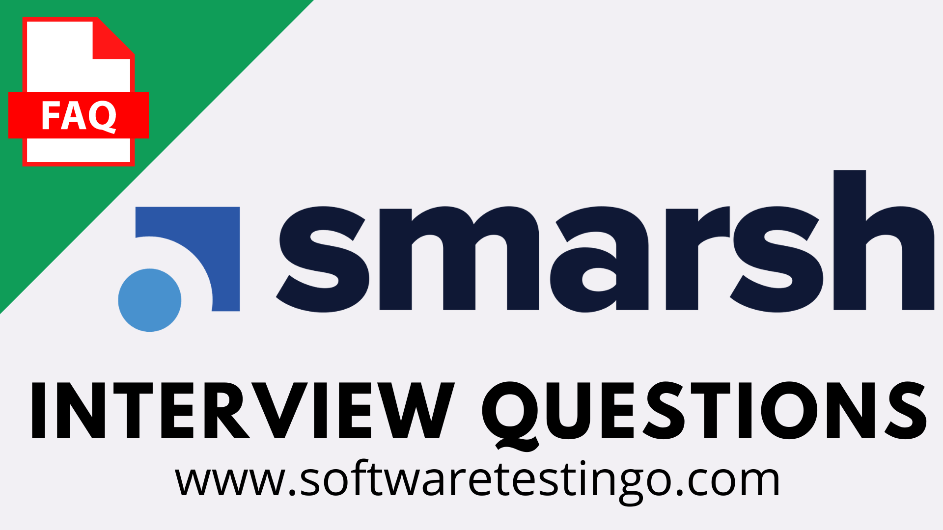 Smarsh Interview Questions