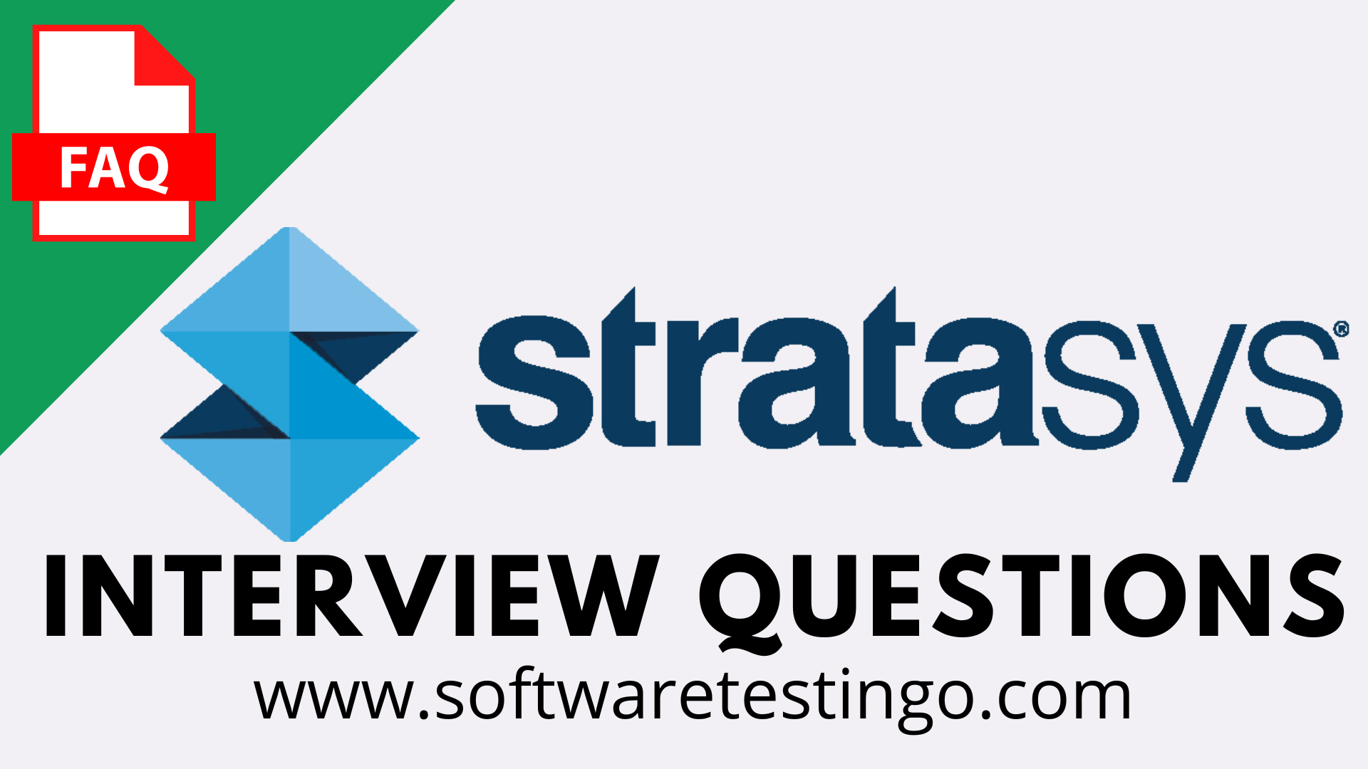 Stratasys Interview Questions