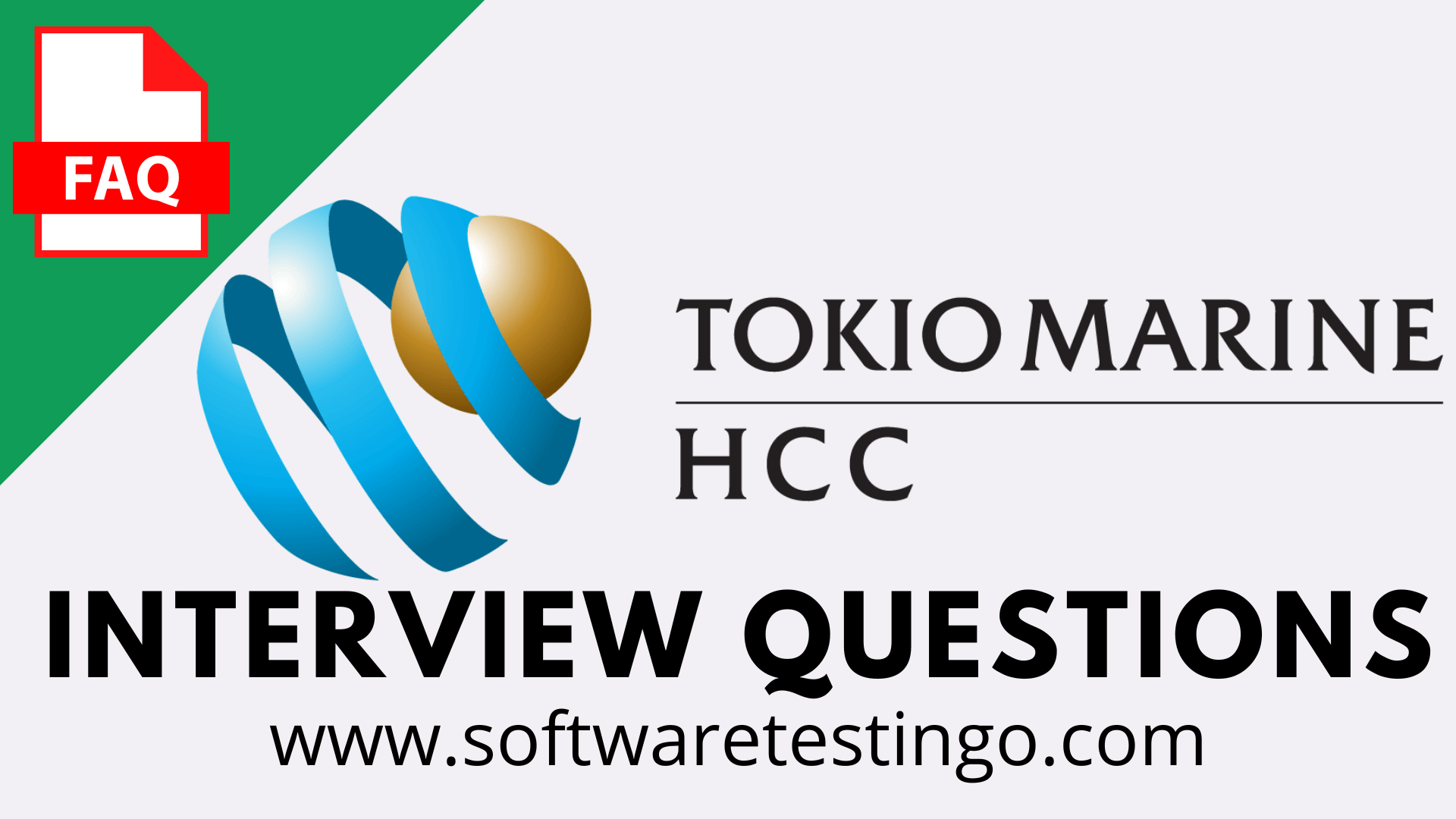 Tokio Marine Hcc Insurance Interview Questions