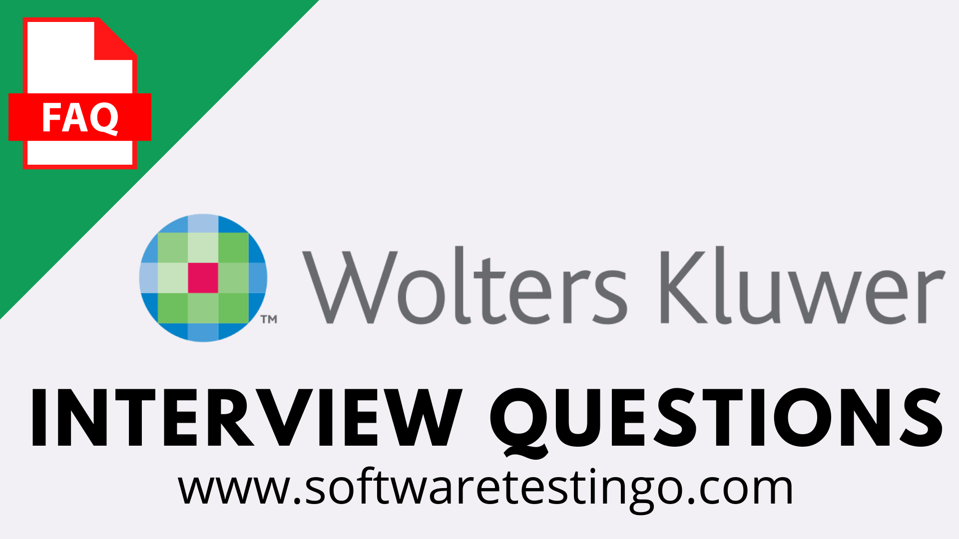 Wolters Kluwer Interview Questions