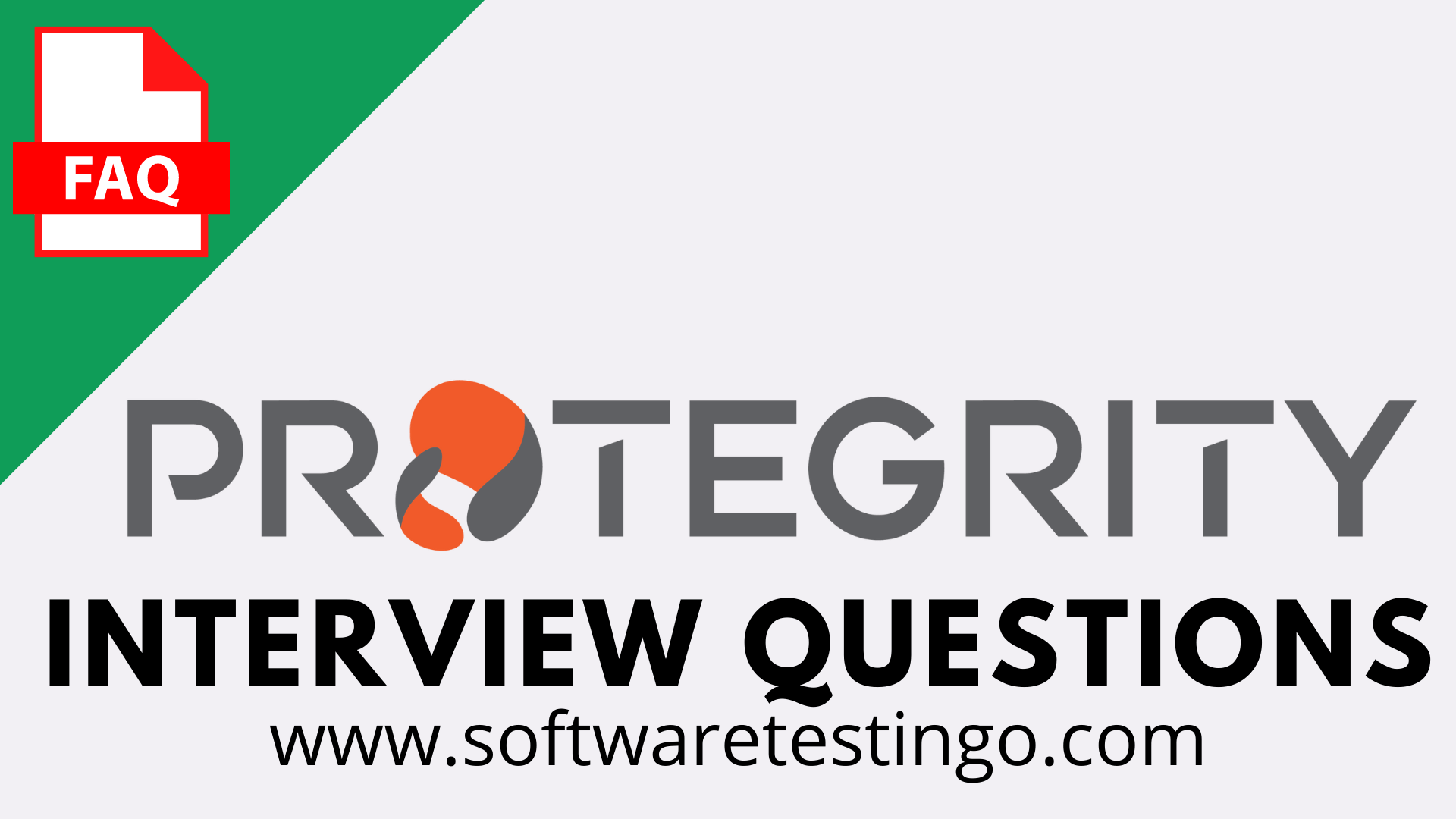 Protegrity Interview Questions