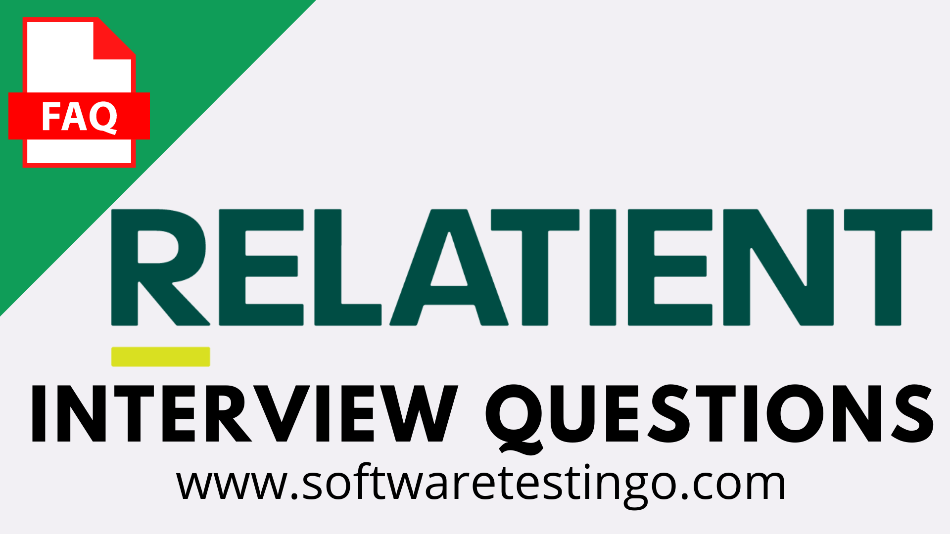Relatient Interview Questions