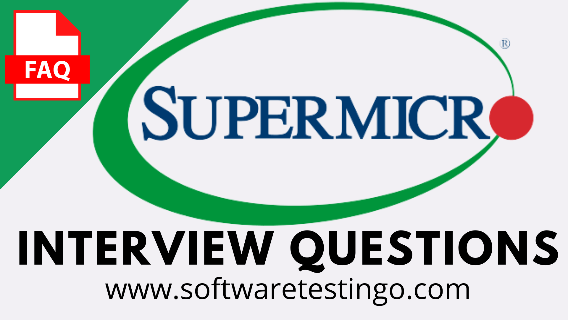 Supermicro Interview Questions