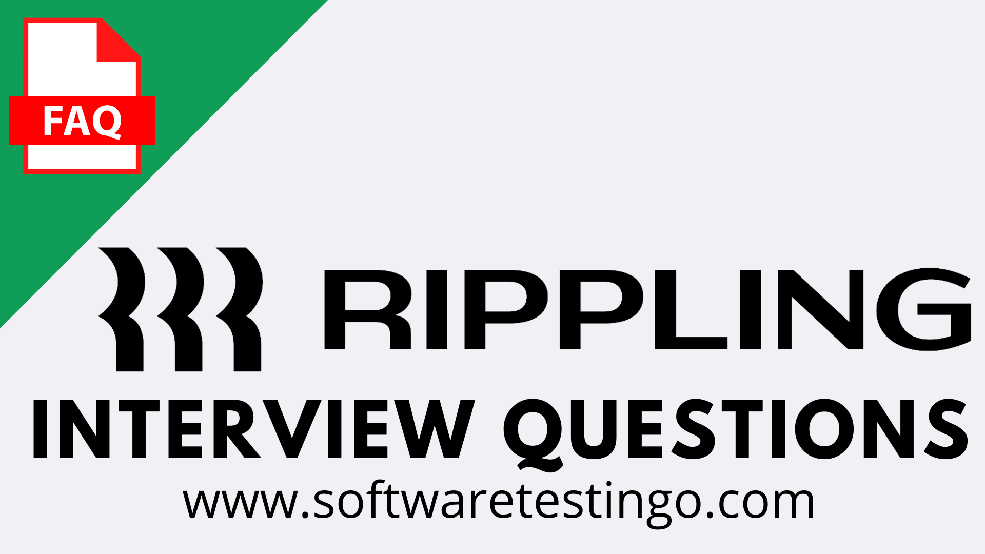 Rippling Interview Questions