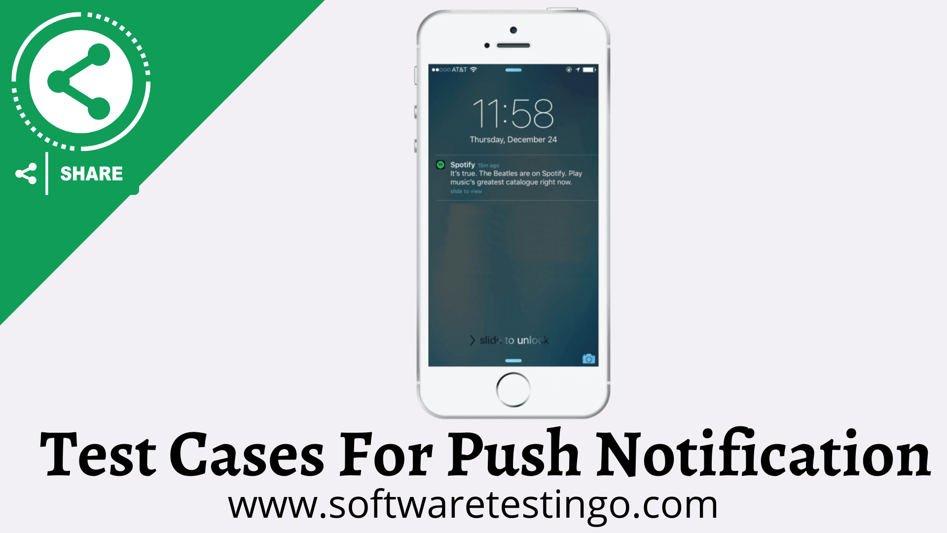 Test Cases For Push Notification