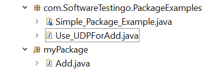 Java Package API 3