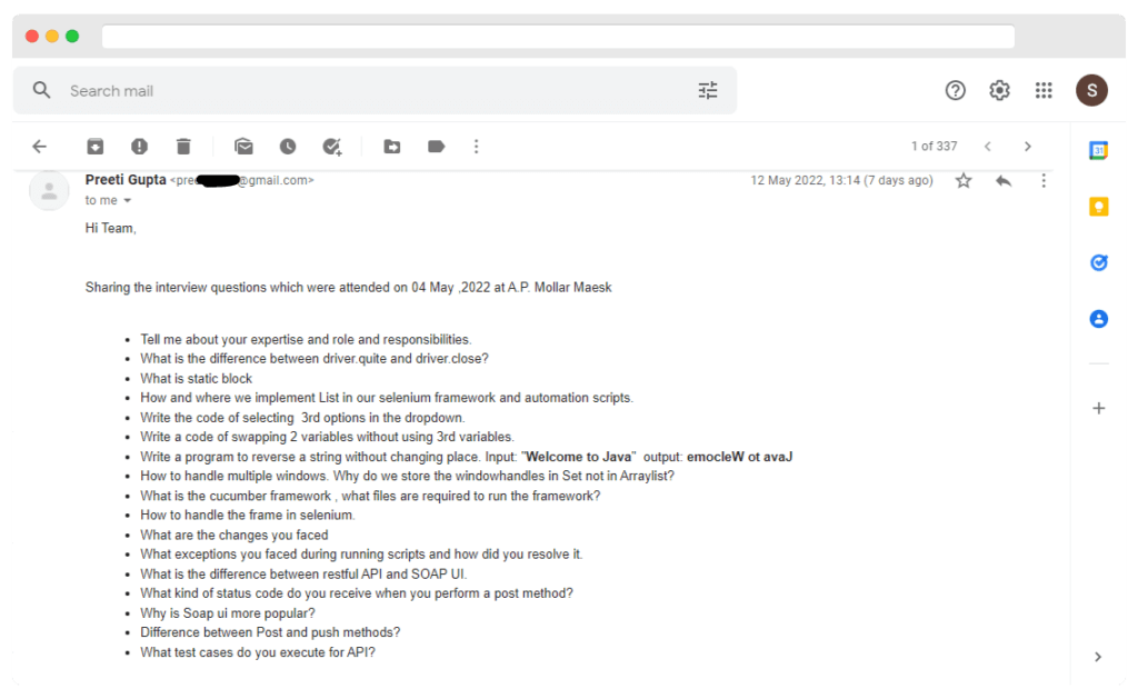AP Moller Maersk Line Interview Questions 1 AP Moller Maersk Line Interview Questions 1