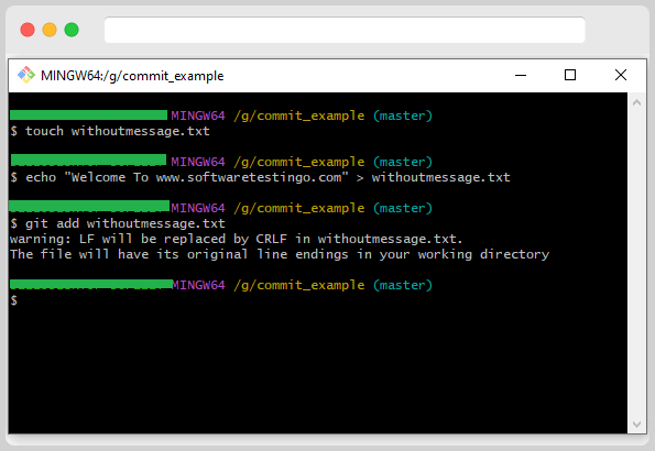 Git Commit Command List 15 Add File to The Staging area
