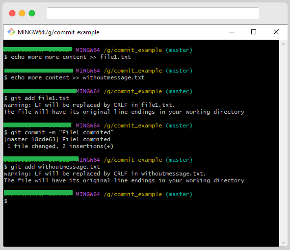 Git Commit Command List 24 Add Missed File Into the Stage Area