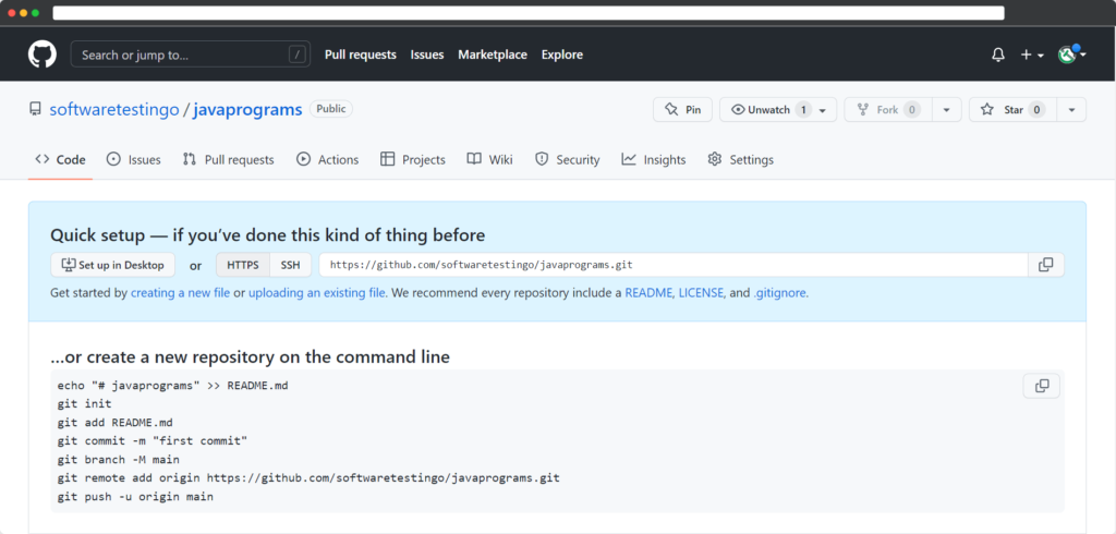 Create GitHub Repository 3 Create GitHub Repository 3