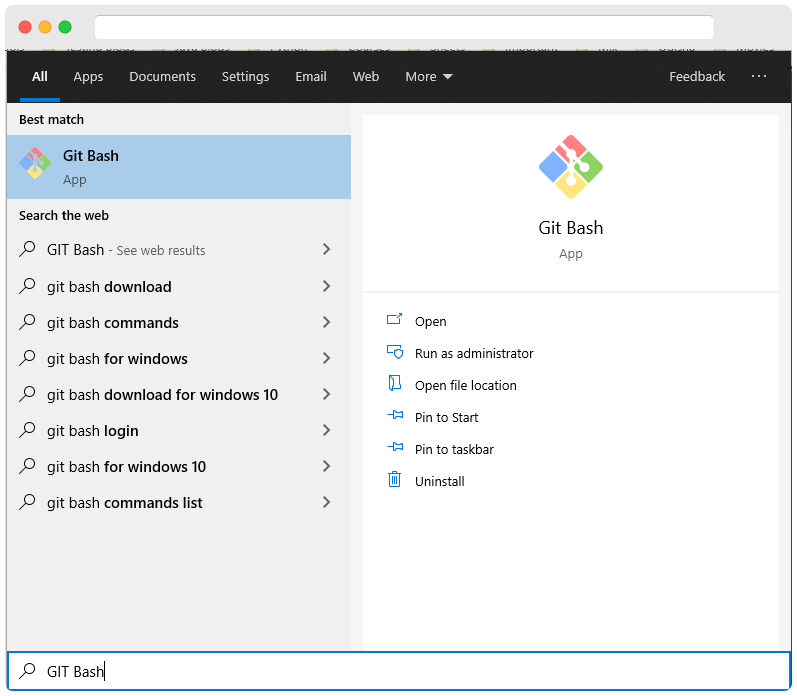Install Git On Windows 24 Find GIT Bash Your Your Windows Machine