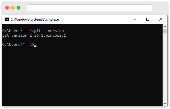 Find GIT Version On Command PromptFind GIT Version On Command Prompt