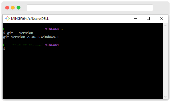 Find GIT Version On GIT Bash