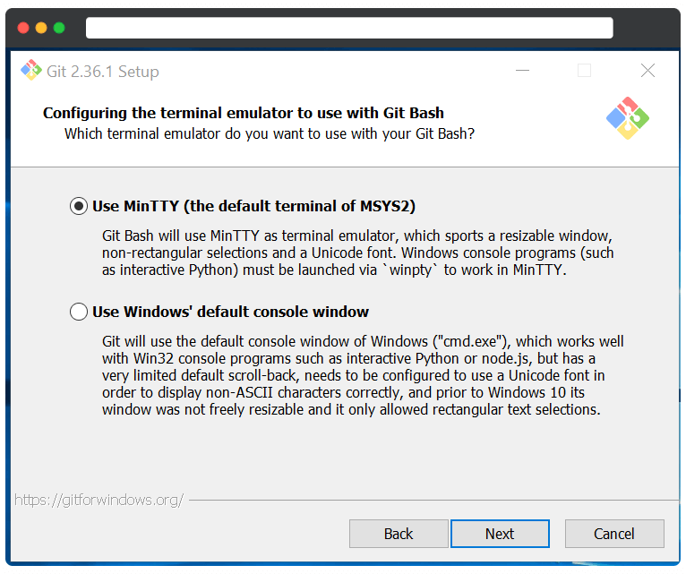 Install Git On Windows 17 Install GIT on Windows 11(Choose Terminal)