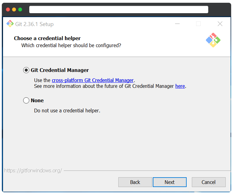 Install GIT on Windows 11(Credential Helper)