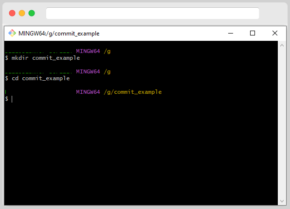 Git Commit Command List 3 Switch To Respective Directory
