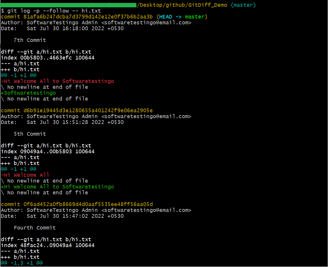 Git Diff Command 12