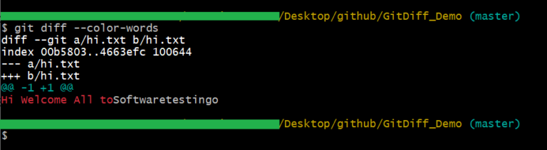 Git diff between branches commits file tool 2022 