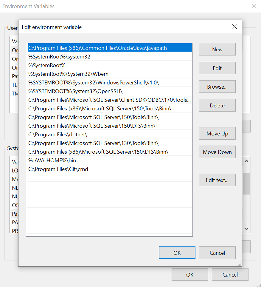 Maven Path System Variable