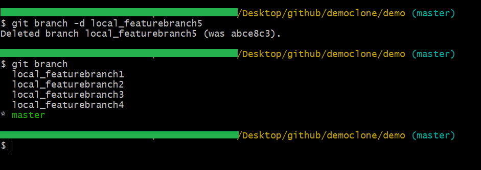 Delete Git Branch 6