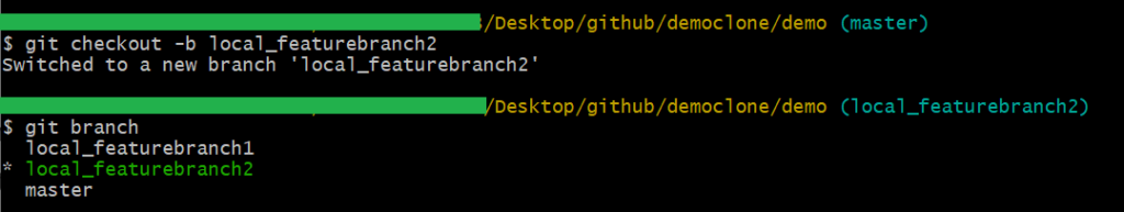 Create Git Branch 7