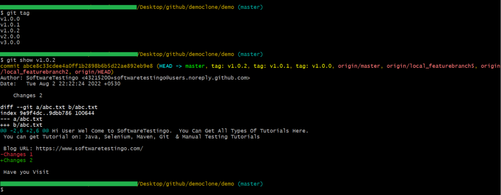 Git Tag Command 15 Git Tag Command 15