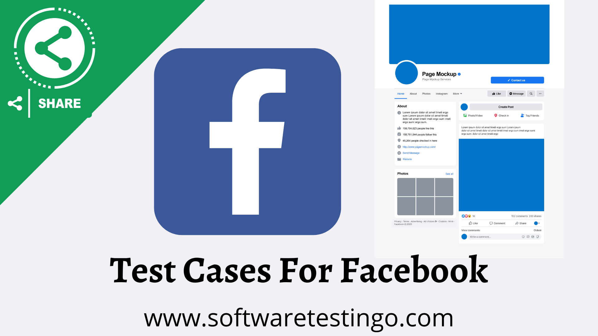Test Cases For Facebook In Excel Sheet
