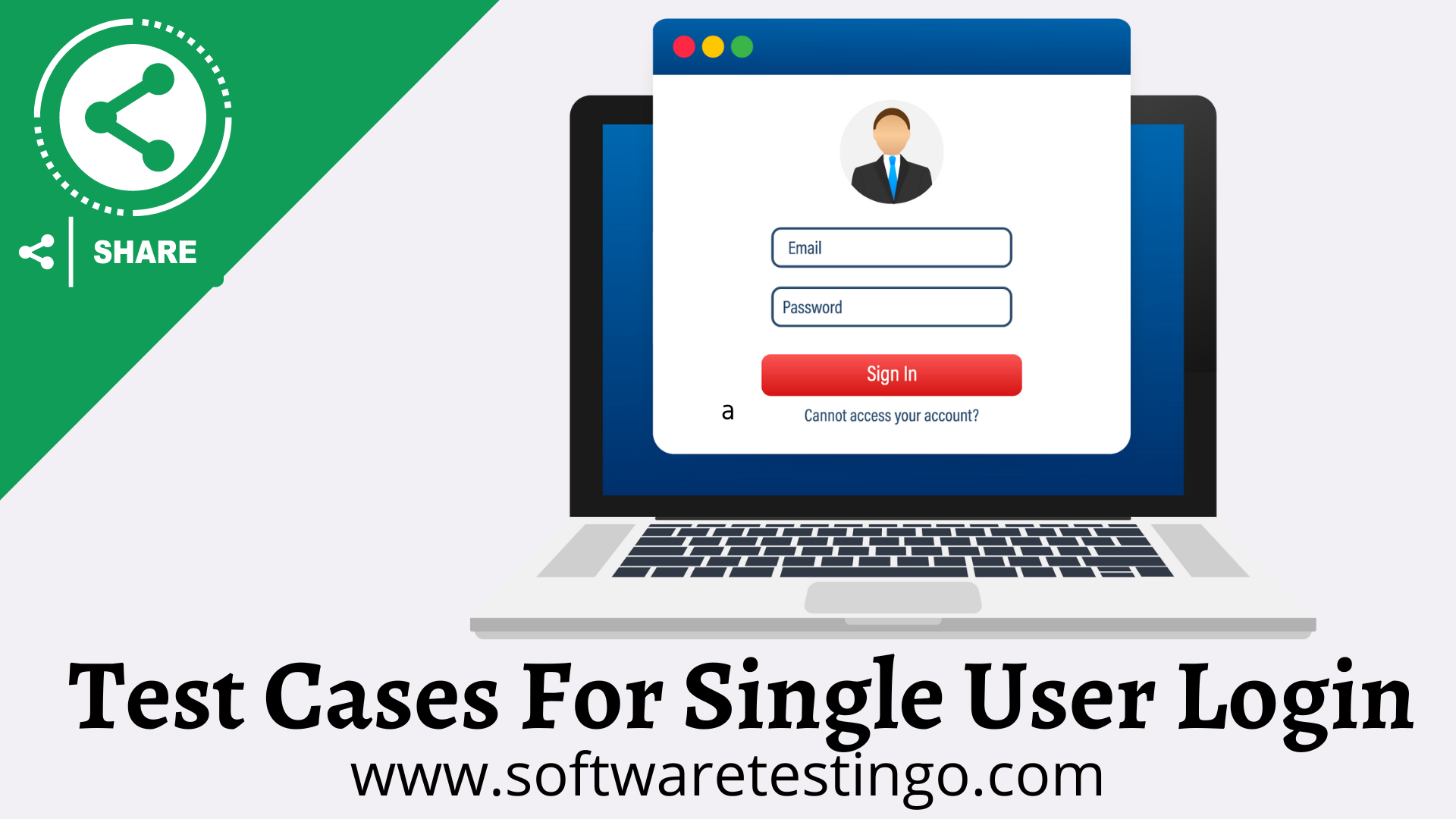 Single User Login Test Case