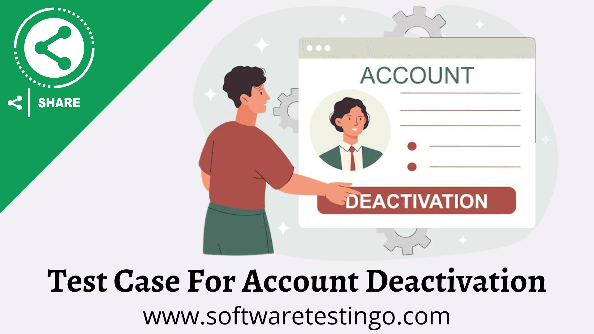 Test Case For Account Deactivation