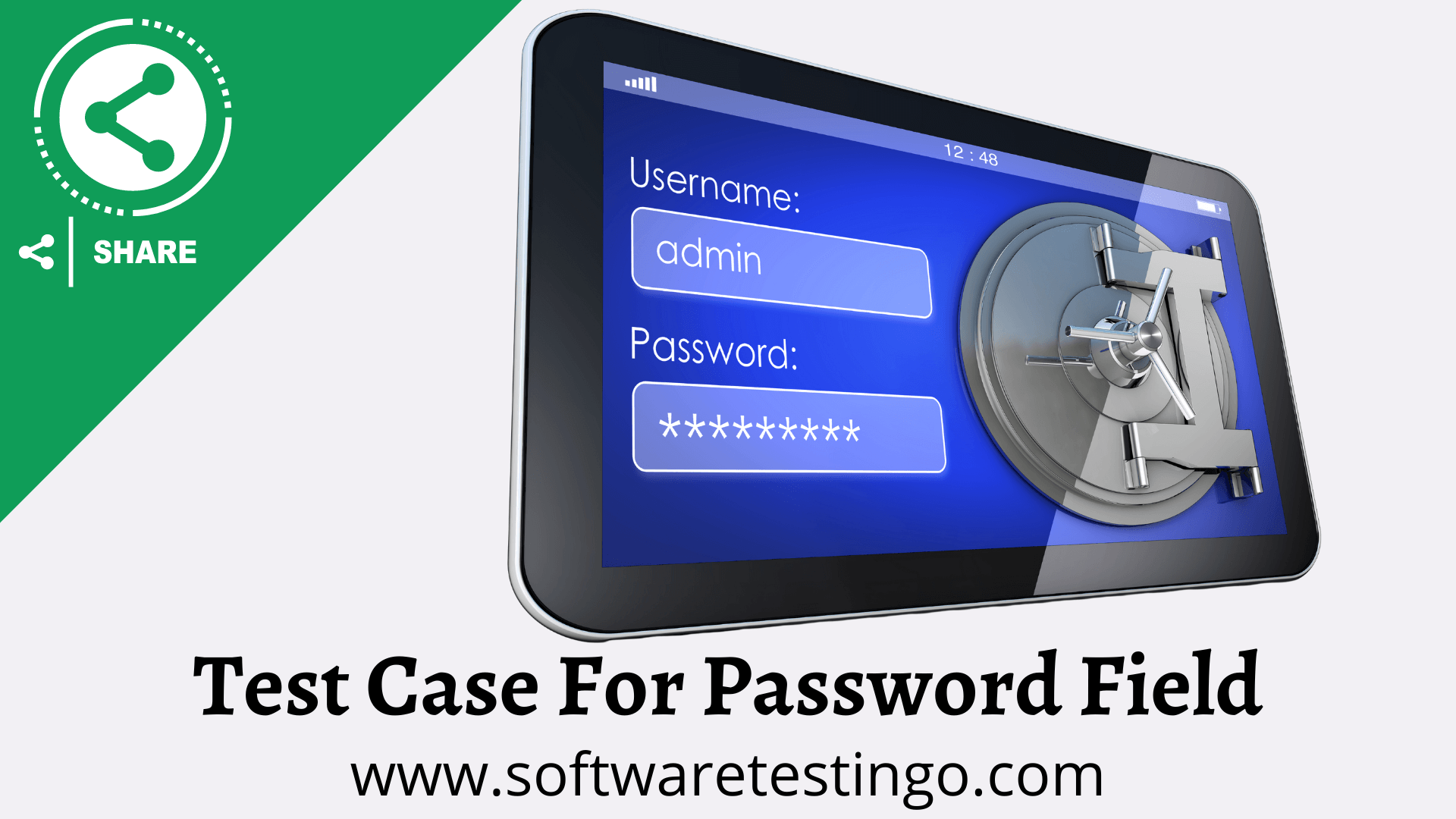 Test Case For Password Field