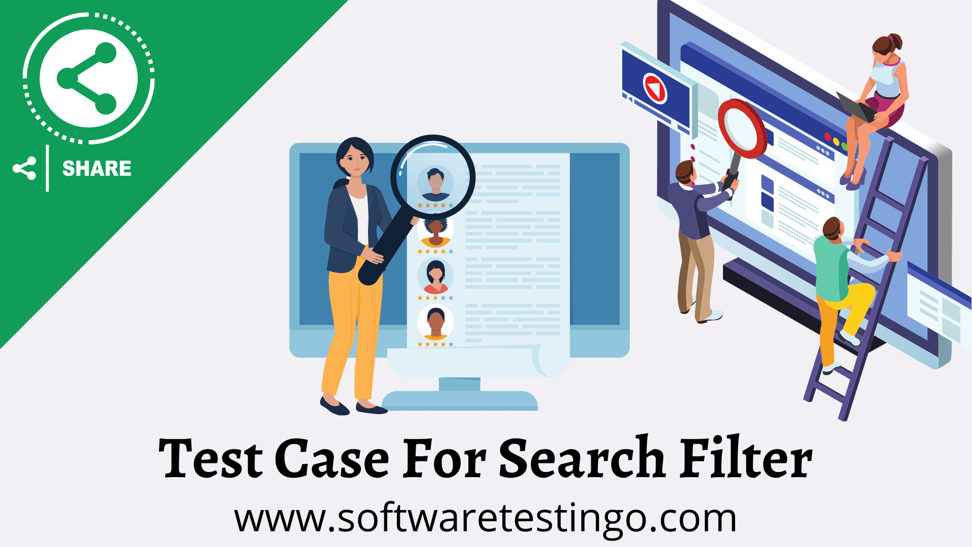 Test Case For Search Filter