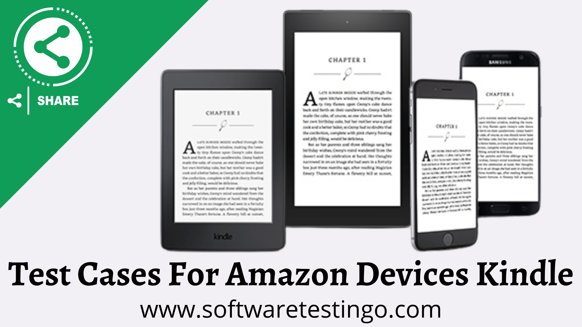 Test Cases For Amazon Devices Kindle 1