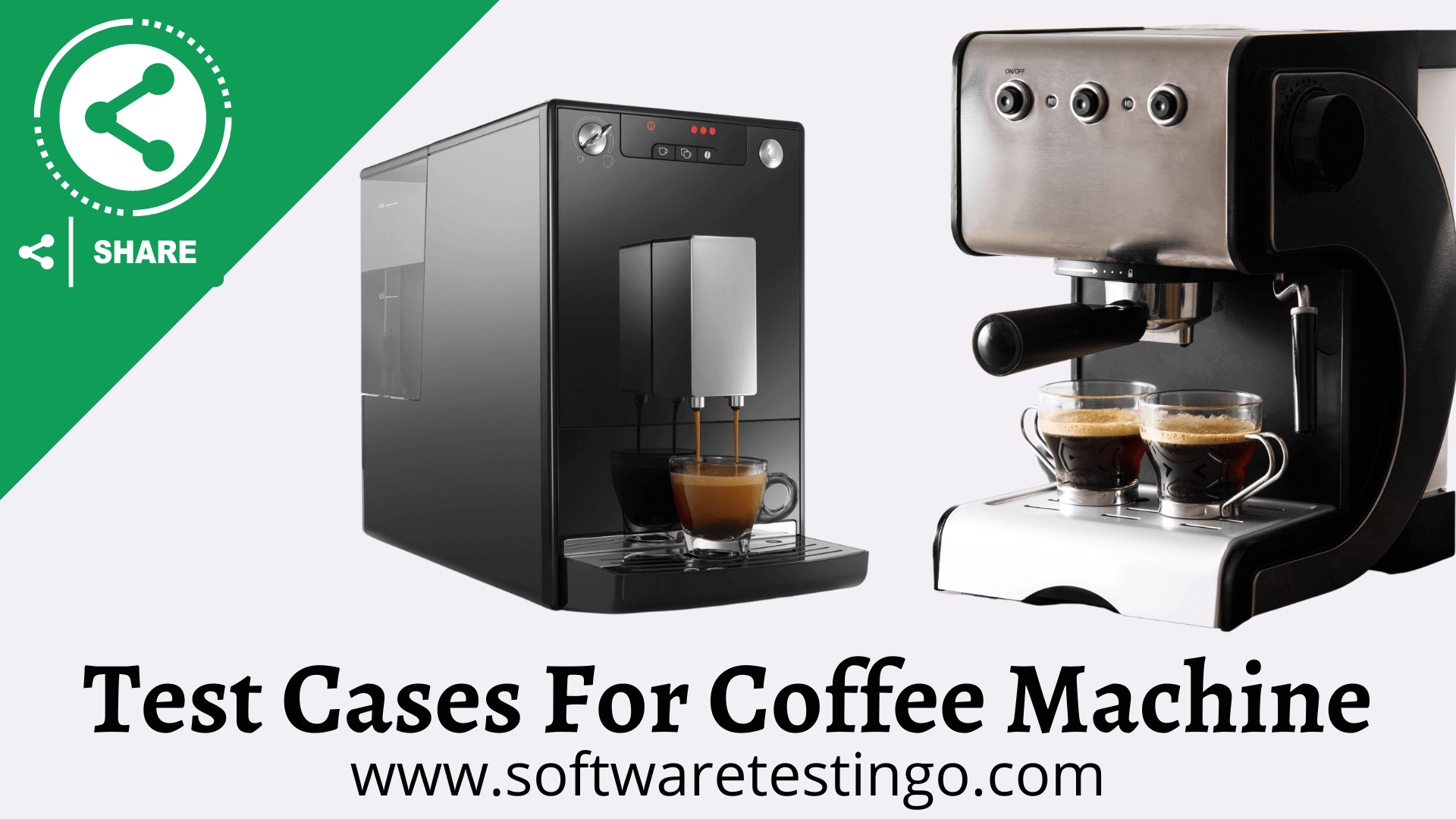Test Cases For Coffee Machine