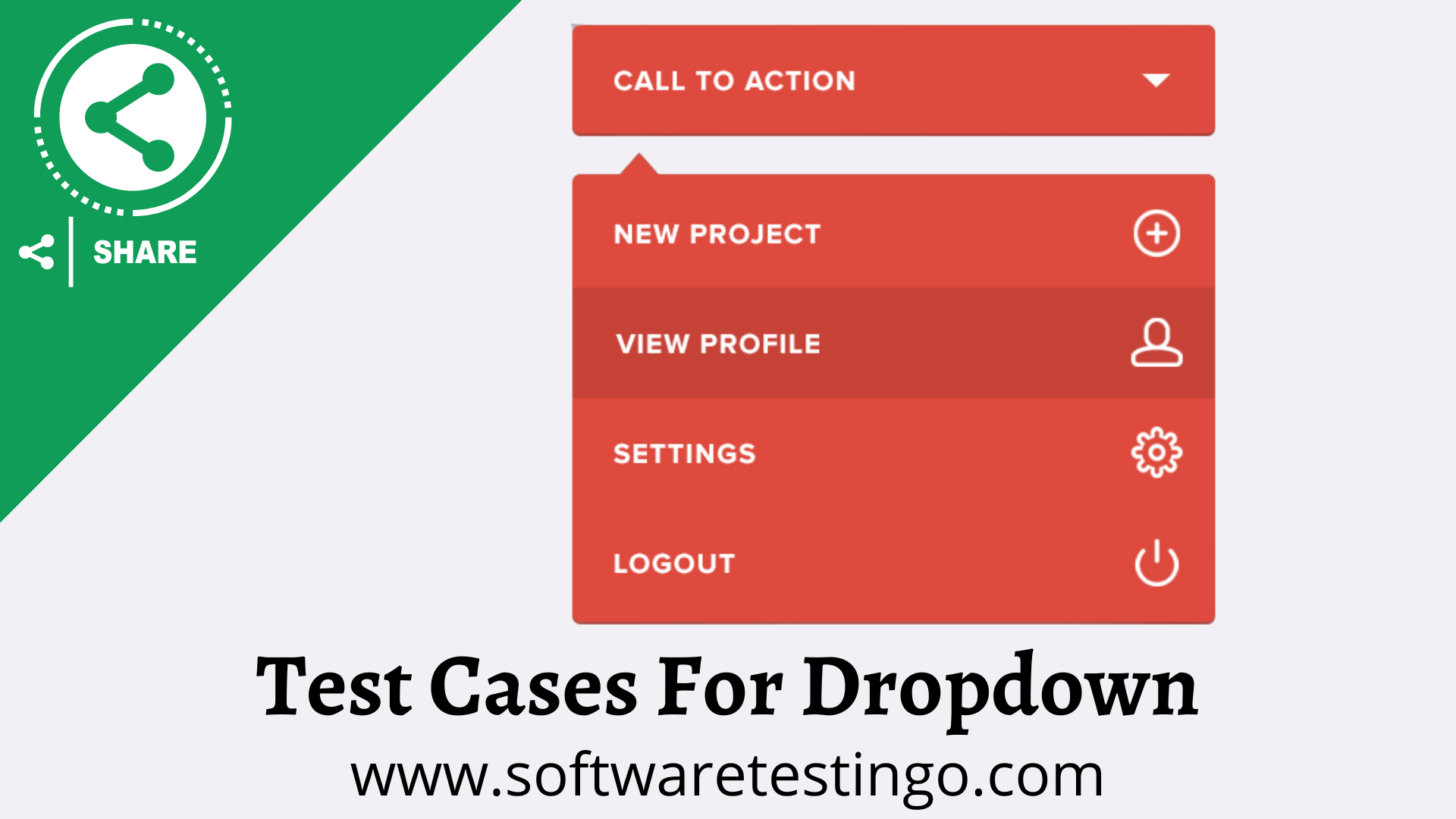 Test Cases For Dropdown 1