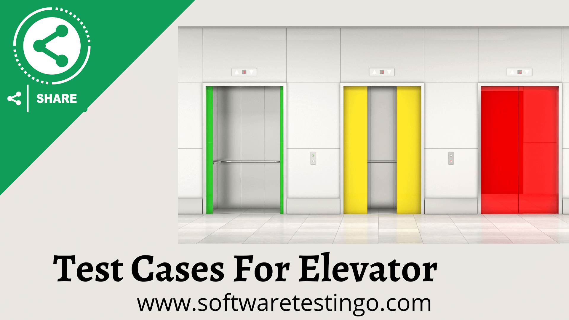 Test Cases For Elevator
