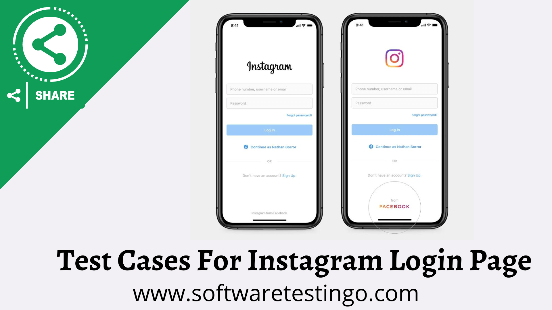 Test Cases For Instagram Login Page Login Attempts